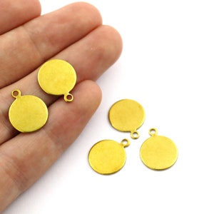 0.80x13 mm Raw Brass Round, Round Blanks, Round Stamp, Round Findings, Stamping Blanks, Round Disc, Raw Brass Finding