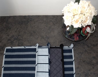 pot holders  (pair of 3)