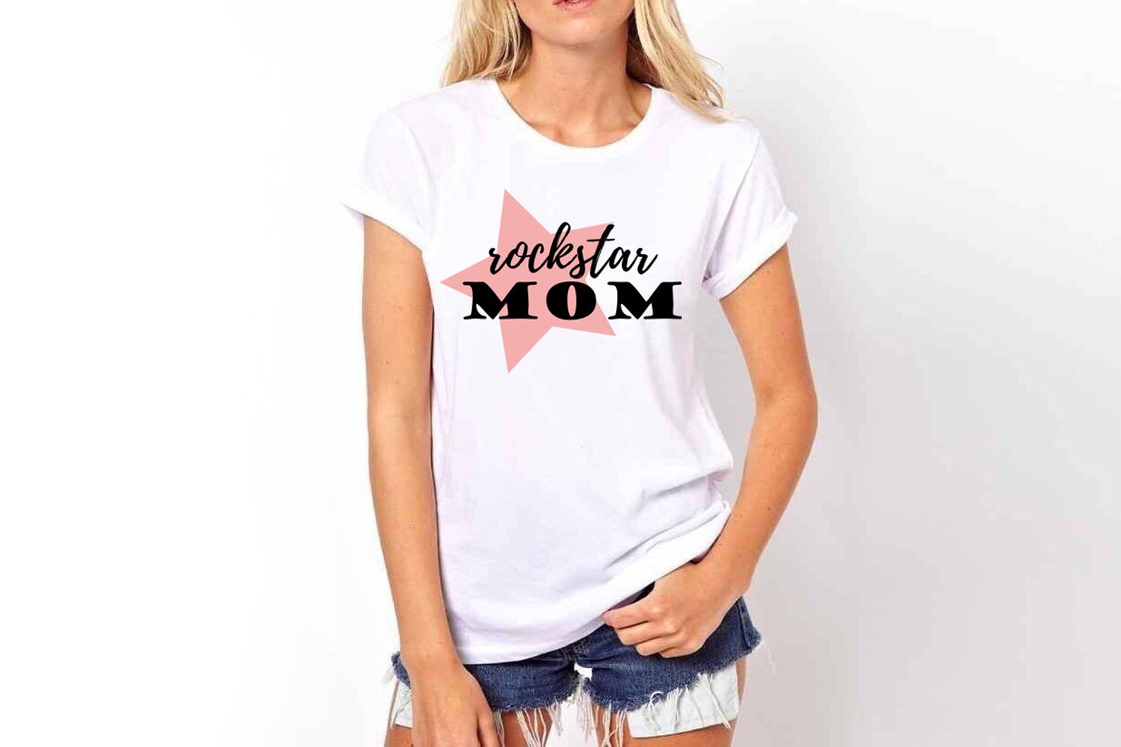 Rockstar Mom Sublimation Rockstar Mom Print Gift Designs For Etsy