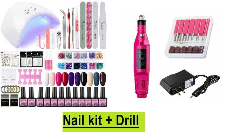 USA 25 DAYS Shipping/ Poly Gel nail kit set/ Polygel Kit