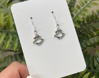 Saturn earrings