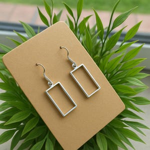 Pendientes de gancho de caja