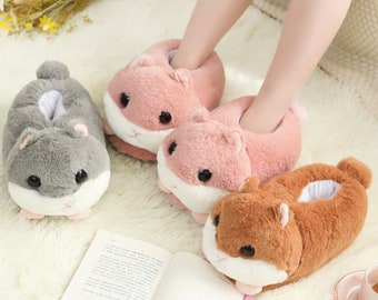 cute animal slippers