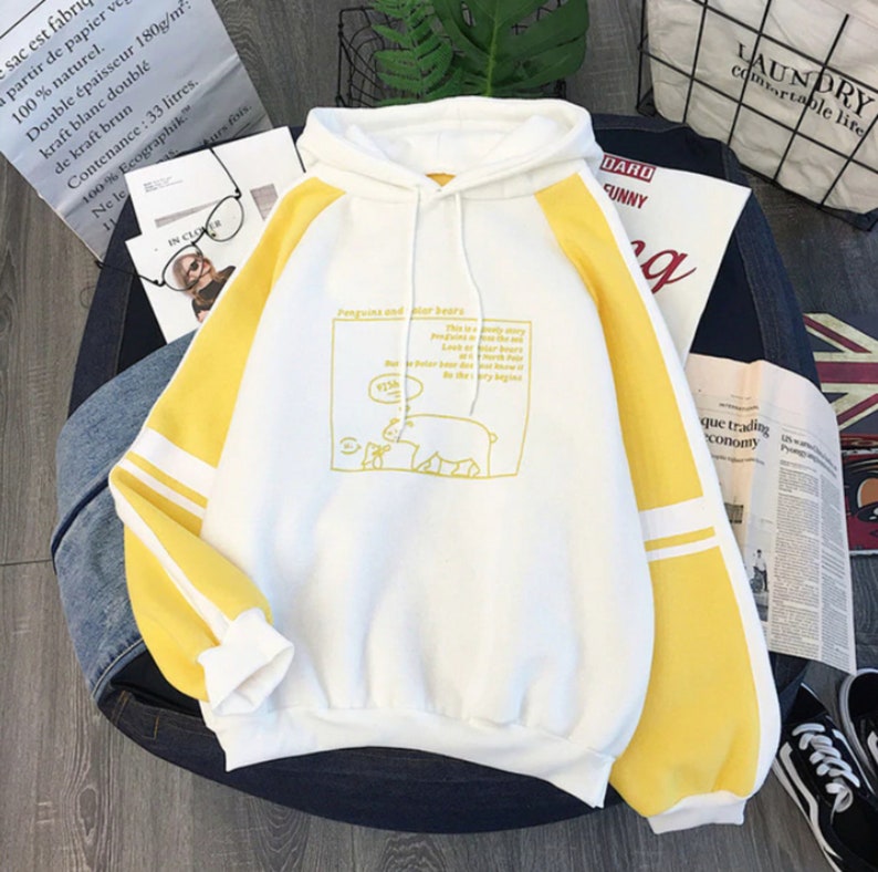 Korean Style Women Hoody Creative Women Hoodies Cute Women Etsy
