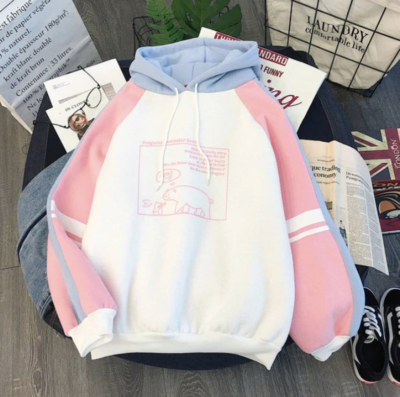 Korean Style Women Hoody Creative Women Hoodies Cute Women Etsy