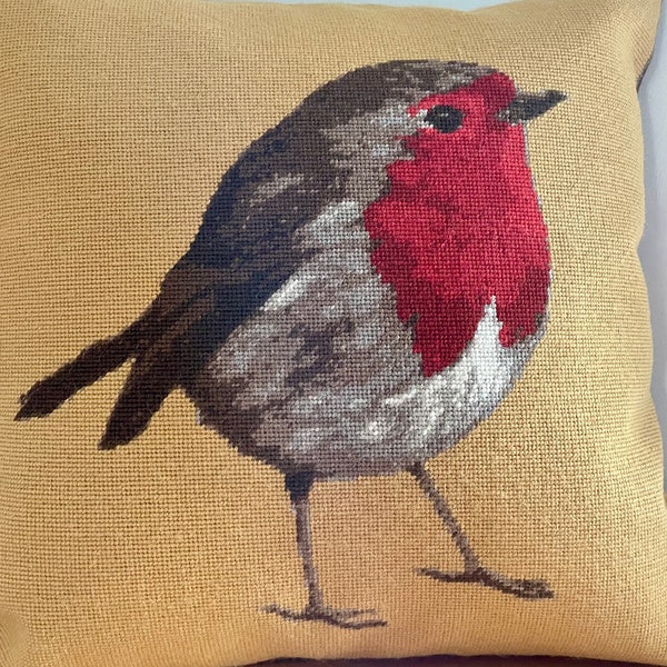 Robin needlepoint kit