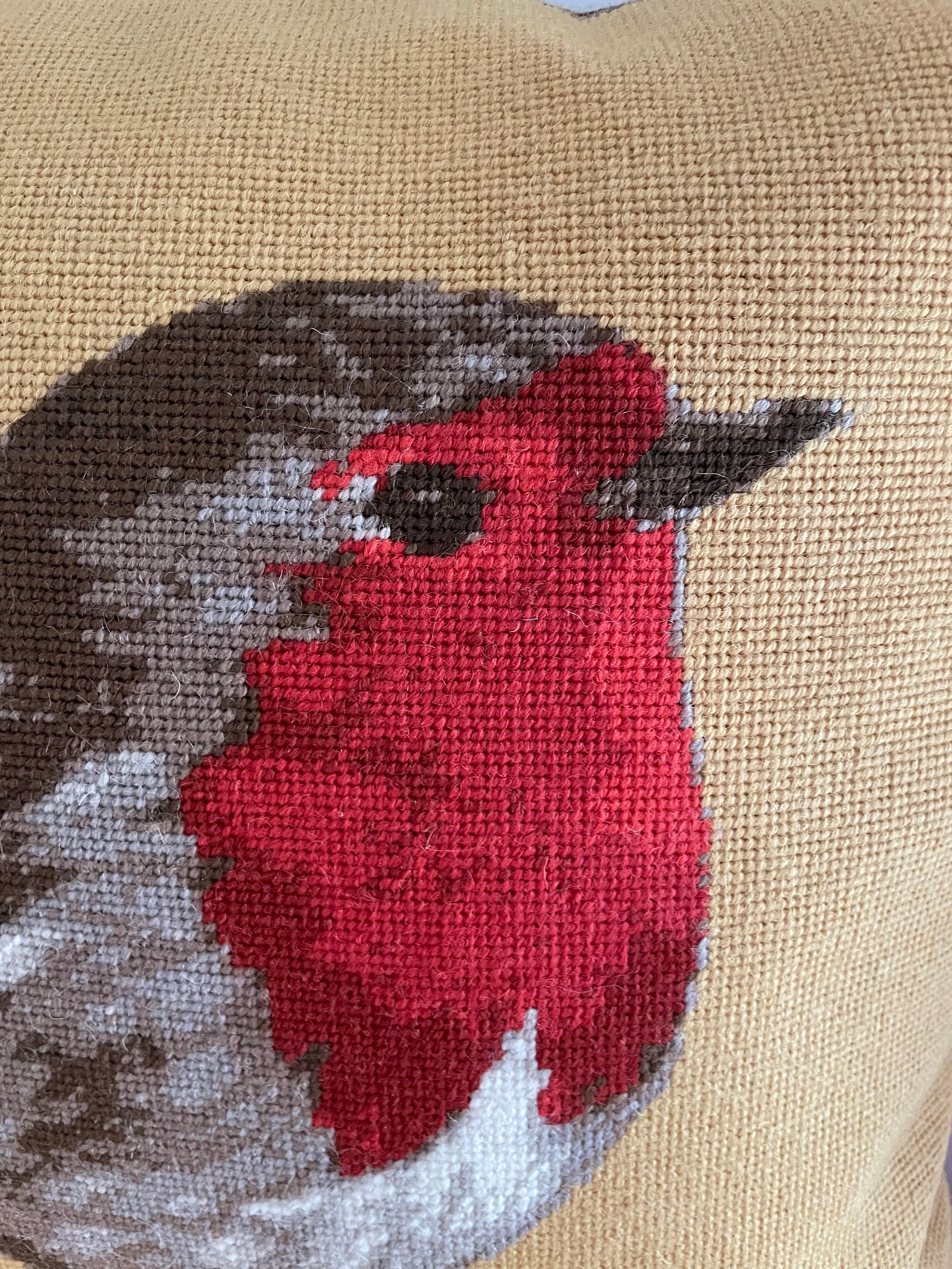 Robin Needlepoint Pattern Robin Needlepoint Kit - Etsy