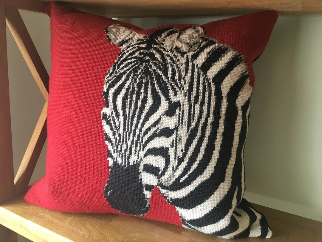 Zebra Needlepoint Chart Etsy