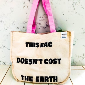 Large Tote Bag, Weekend Shopping Beach Bag w/t pockets  Bag| Big Grocery Bag| Eco Friendly Shopping Bag 35cm wide|Small Picnic Bag Reusable