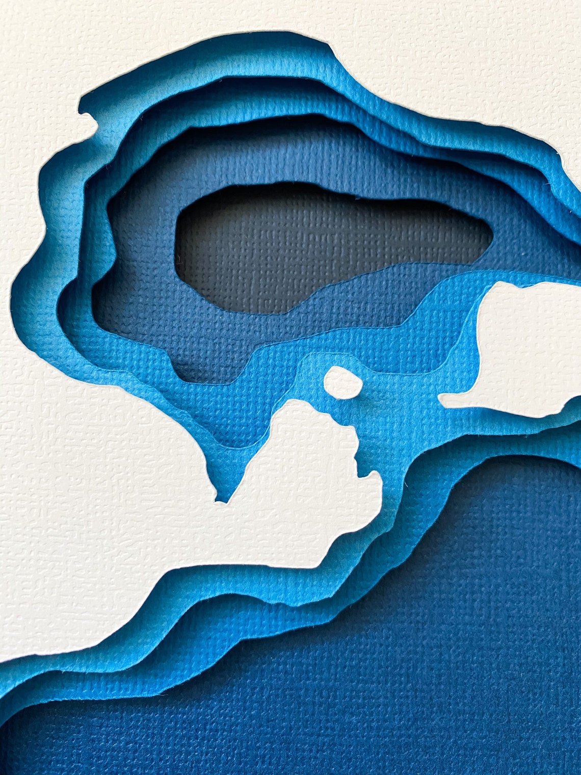 Big Floyd Lake Detroit Lakes Minnesota Bathymetric Topography Etsy