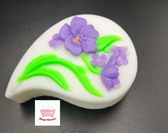 Flower soap, Handmade Gift, Artisan Craft, Gift Ideas, Home Decor, Scented soap, fun gift, Birthday Present, Soap Heaven, Free UK Delivery,