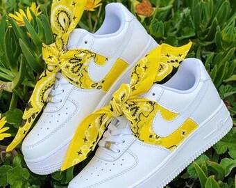 yellow bandana af1