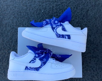blue bandana af1
