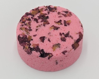 Rose Bath Bomb with Rose Petals