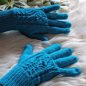 Gants grelot Bleu