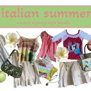 Italian summer mystery style bundle