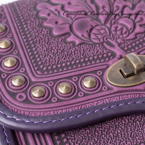 Crossbody leather purse Small cross body bag Woman small messenger bag Small leather purse shops Embossed handbag Shoulder bag Idea for gift