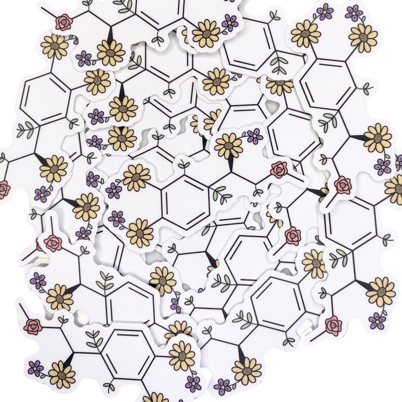Adrenaline / Epinephrine Chemical Structure Vinyl Sticker, 3 Inch - Etsy