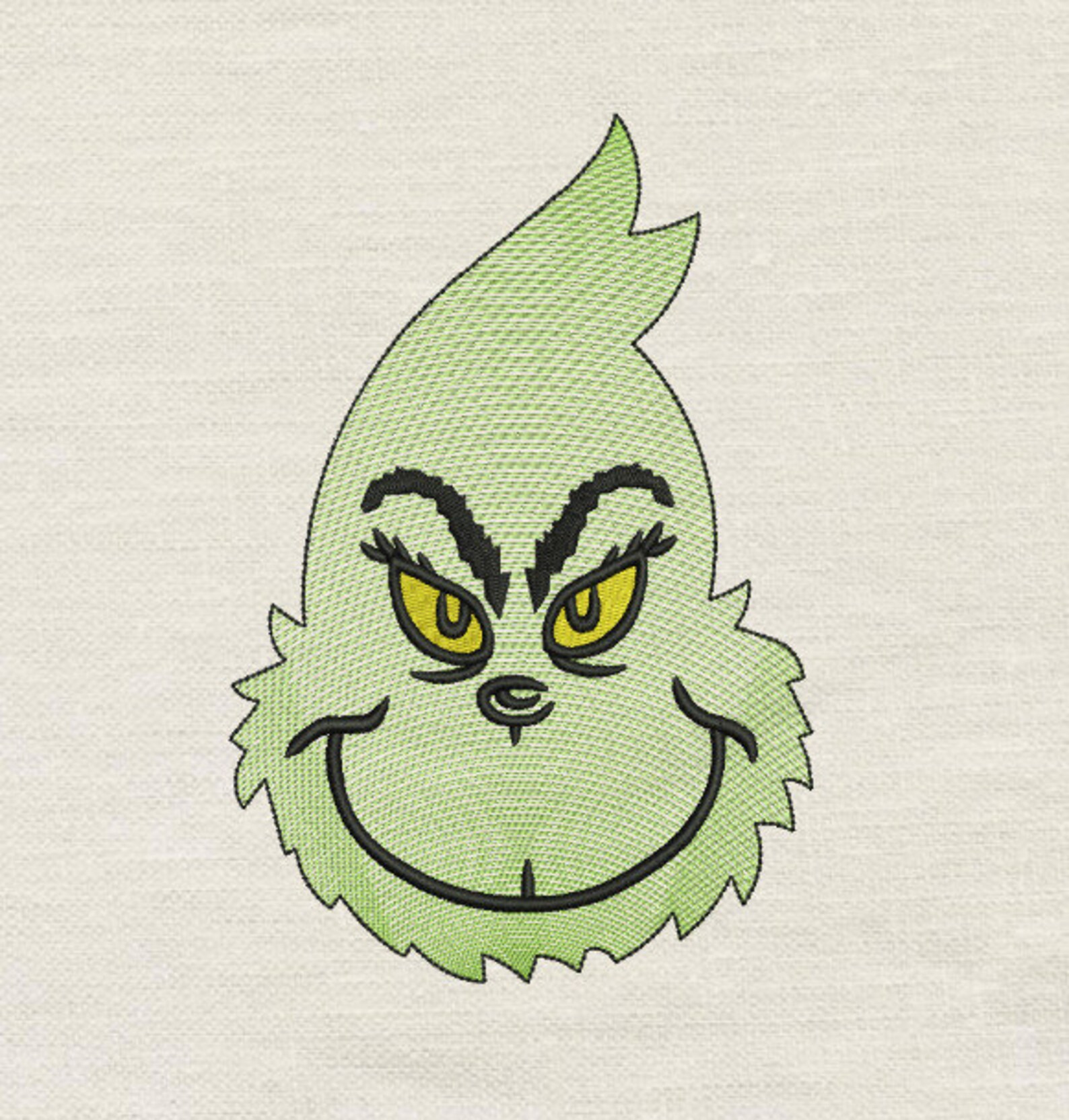 Face embroidery machine embroidery design 3 sizesinstant  etsy