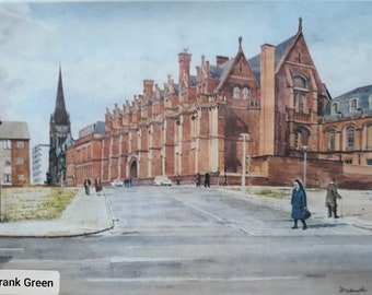 St Francis Xavier's Church & College from Islington Liverpool by Frank Green