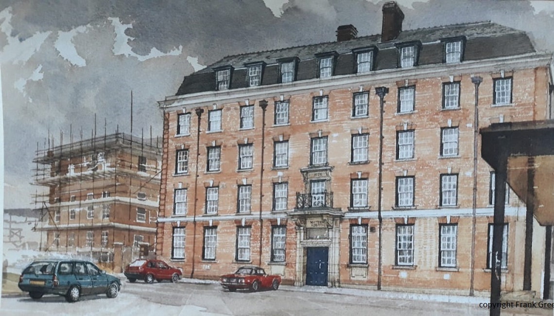 Oxford Street Maternity Hospital, Liverpool by Frank Green Etsy