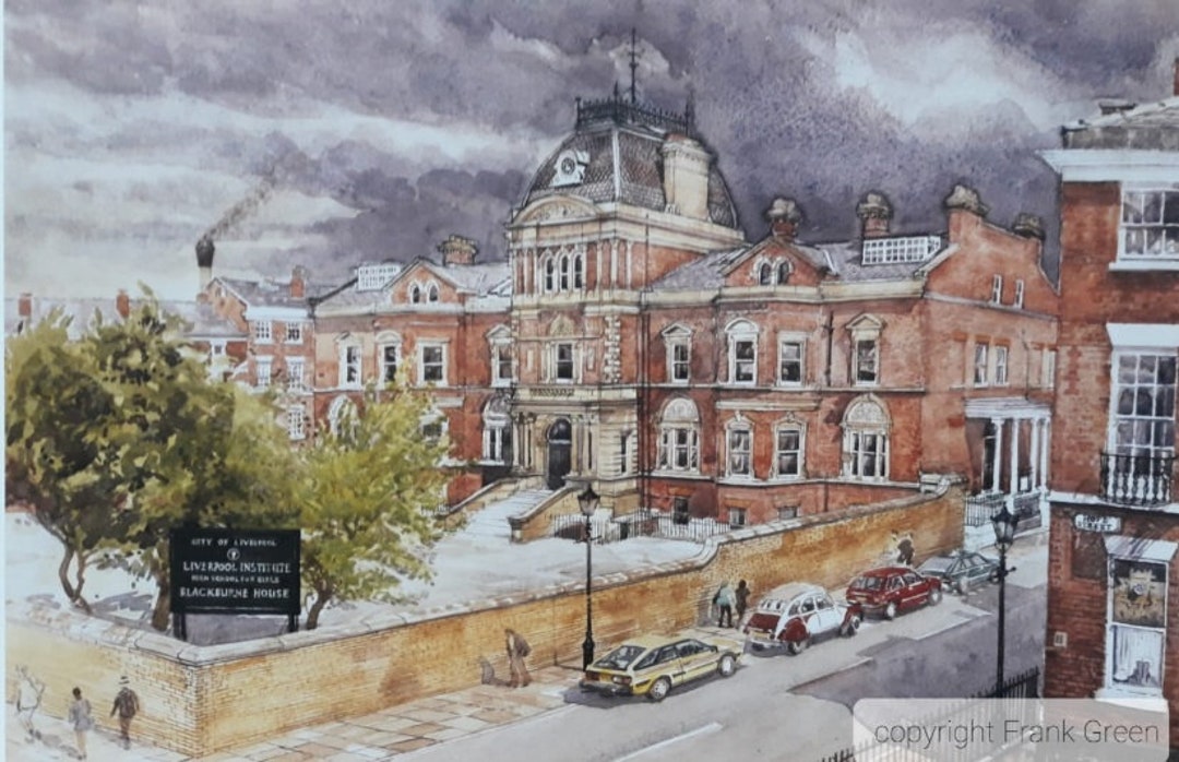 Blackburne House Liverpool by Frank Green Etsy