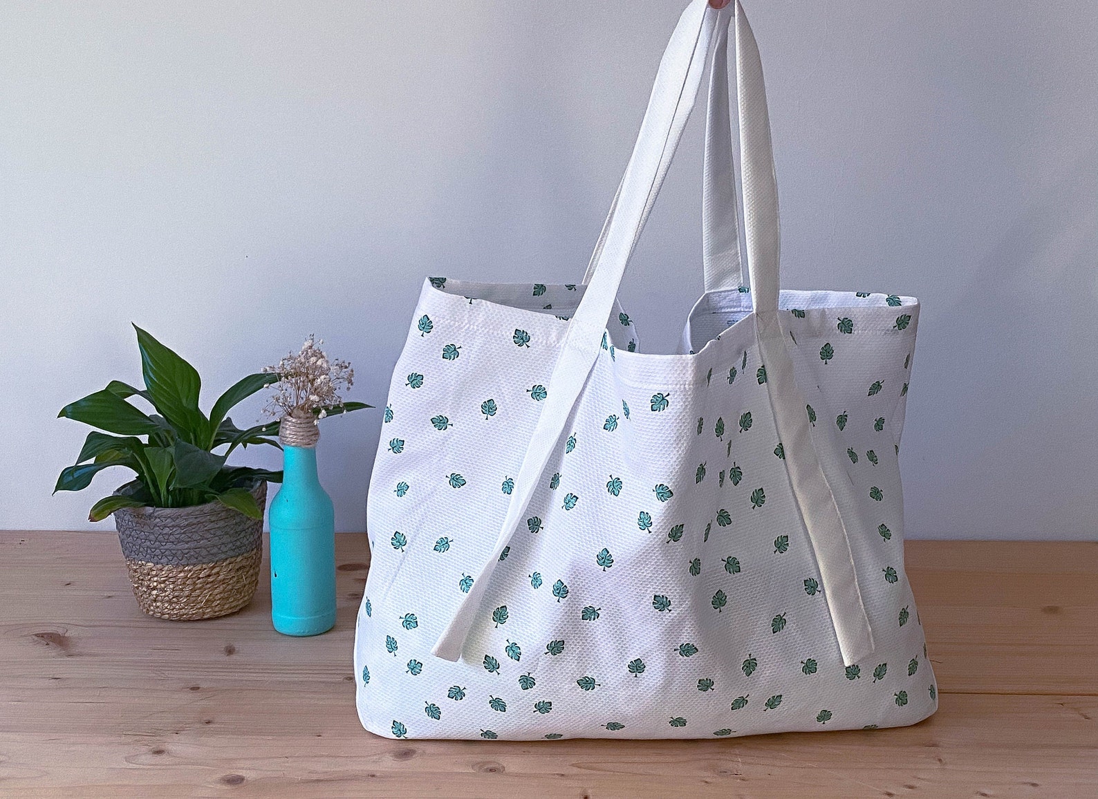 Tote Bag Pattern PDF Bag Sewing Pattern Grocery Tote Bag - Etsy