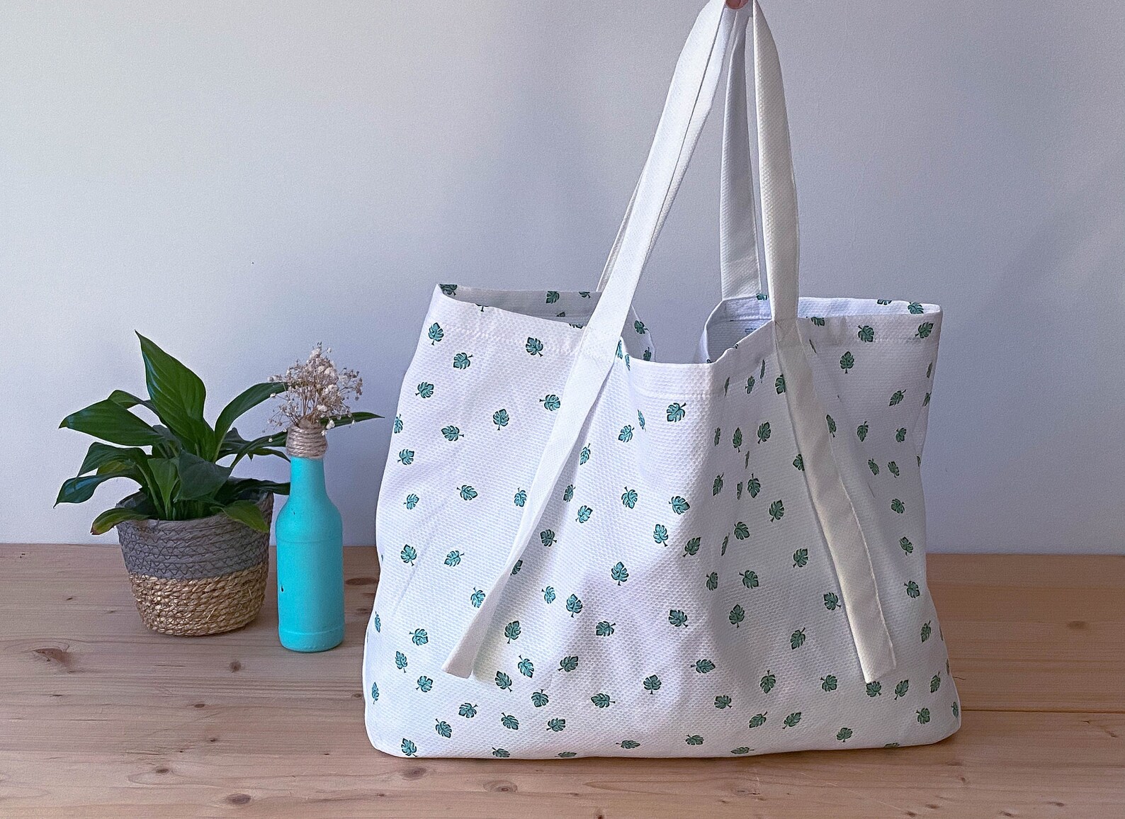 Tote Bag Pattern PDF Bag Sewing Pattern Grocery Tote Bag Etsy