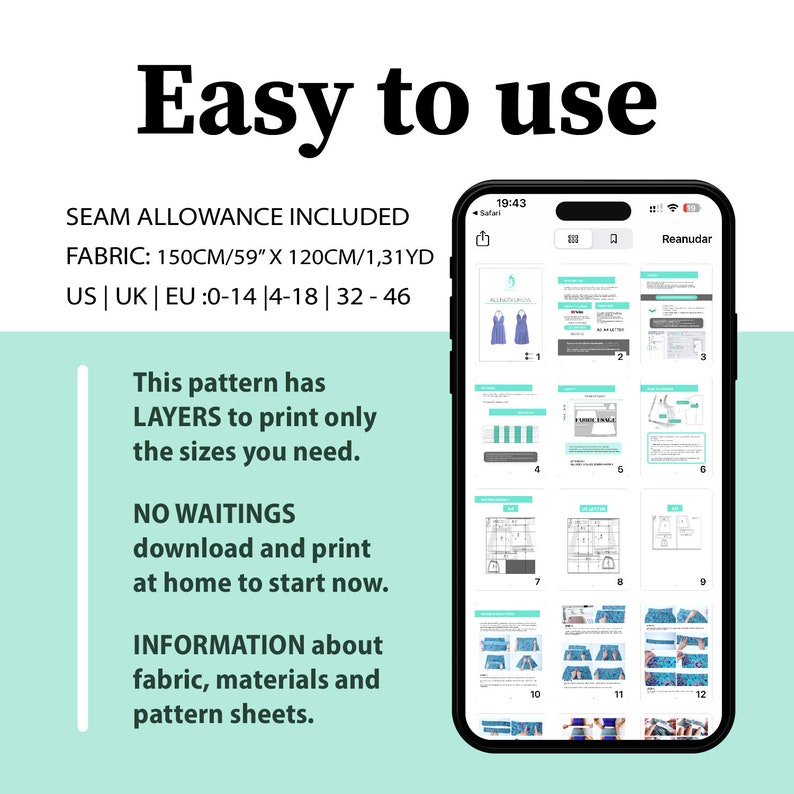 mini dress sewing pattern