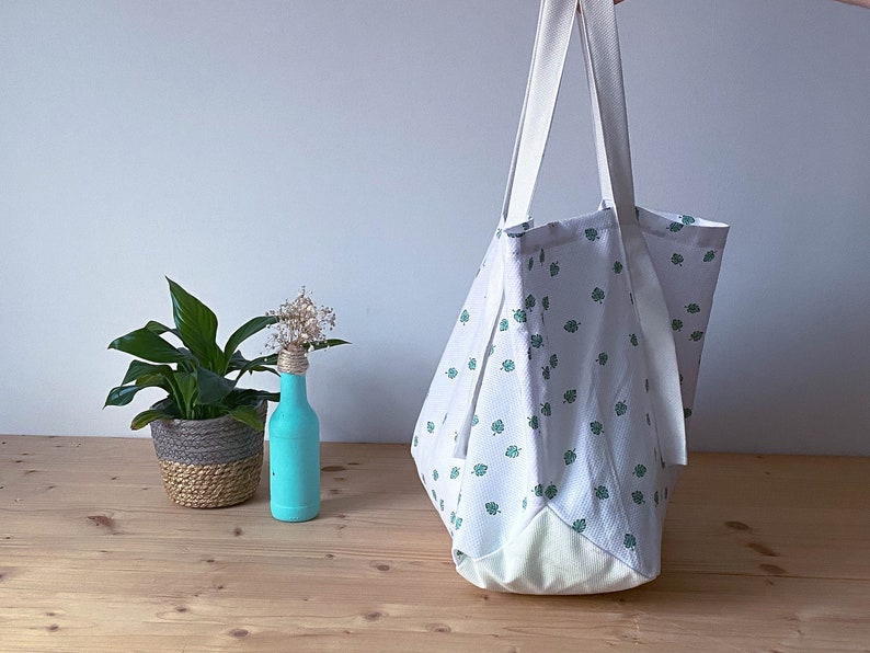 Tote Bag Pattern PDF Bag Sewing Pattern Grocery Tote Bag Etsy