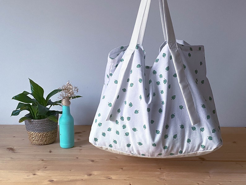 Tote Bag Pattern PDF Bag Sewing Pattern Grocery Tote Bag Etsy