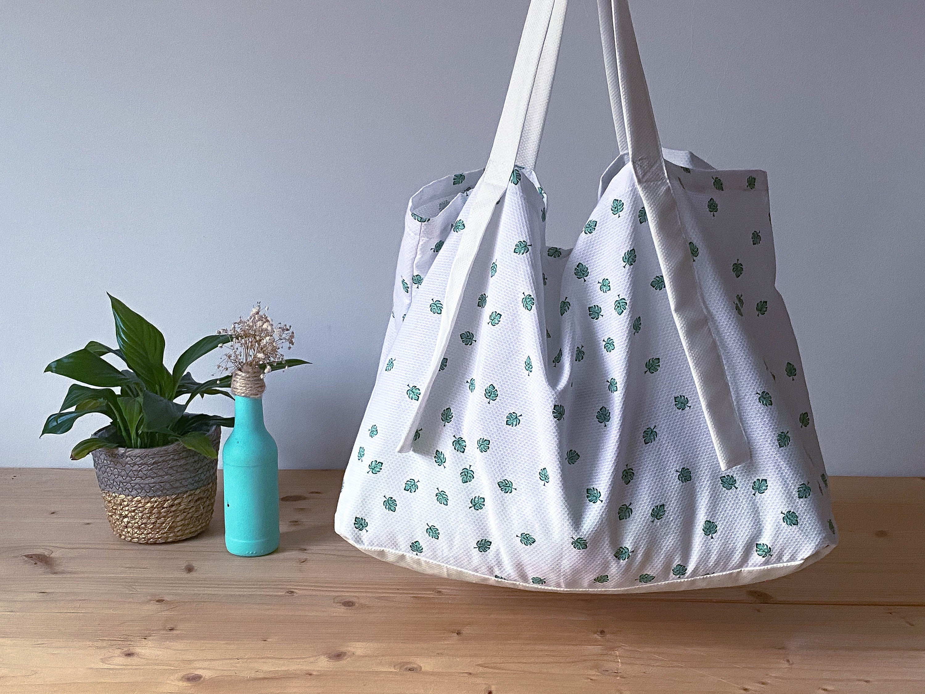 Tote Bag Pattern PDF Bag Sewing Pattern Grocery Tote Bag - Etsy