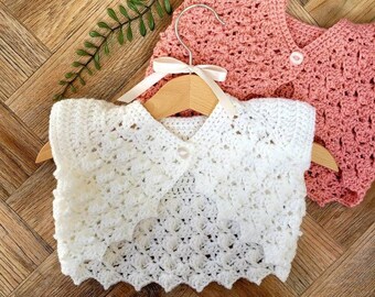ivory flower girl cardigan