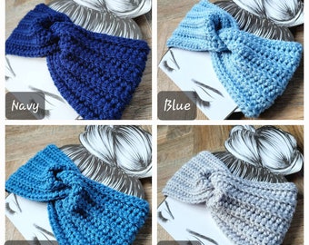Crochet Ear Warmer, Earwarmers, Crochet Headband, Knit Headband, Adult Earwarmers, Child Earwarmers, Mummy and Me Headband, Stocking Filler