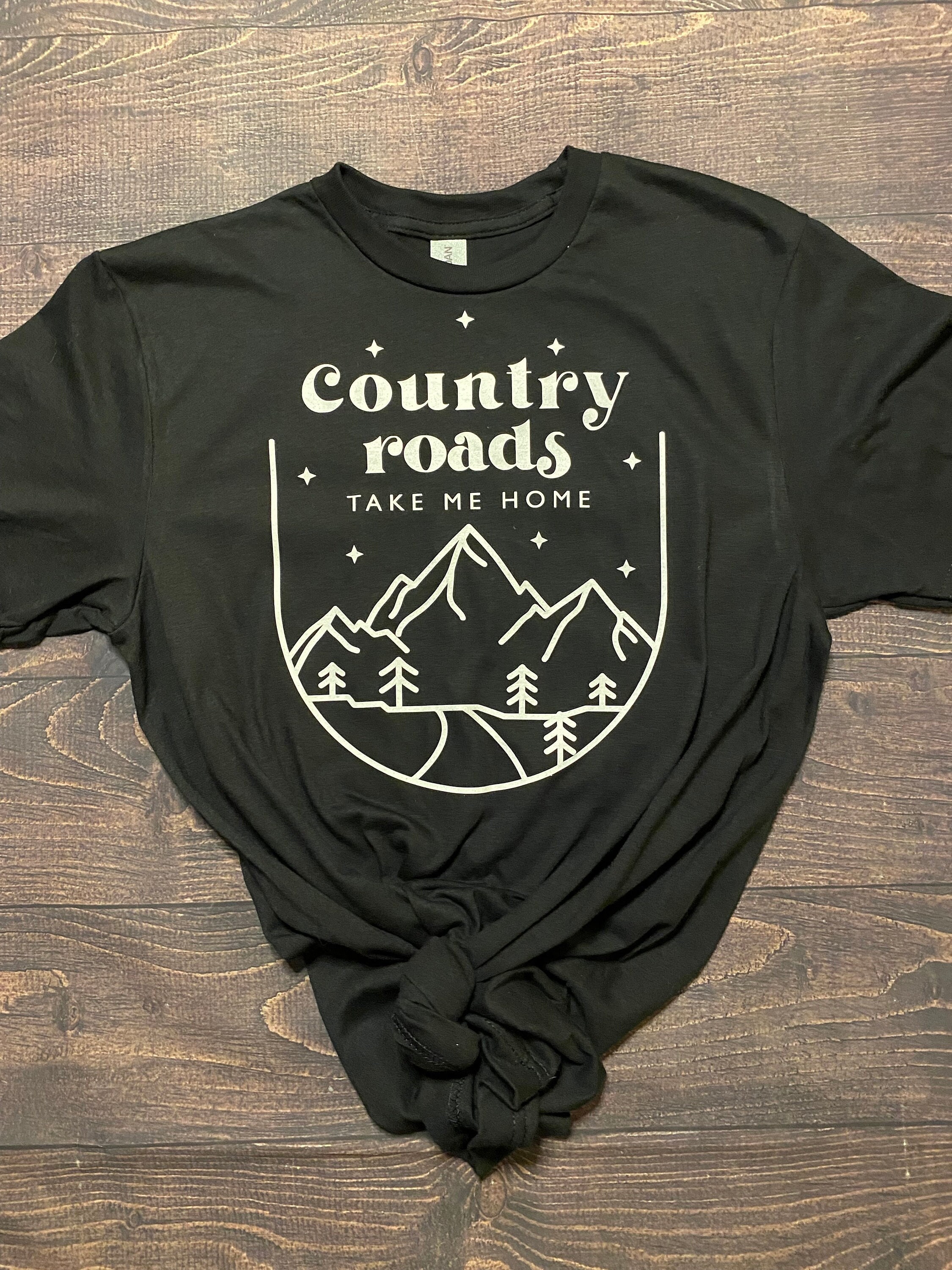 Country Roads Take Me Home T-shirt 