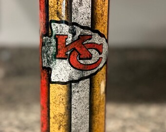Kansas City Chiefs 20 ounce stainless steel tumbler
