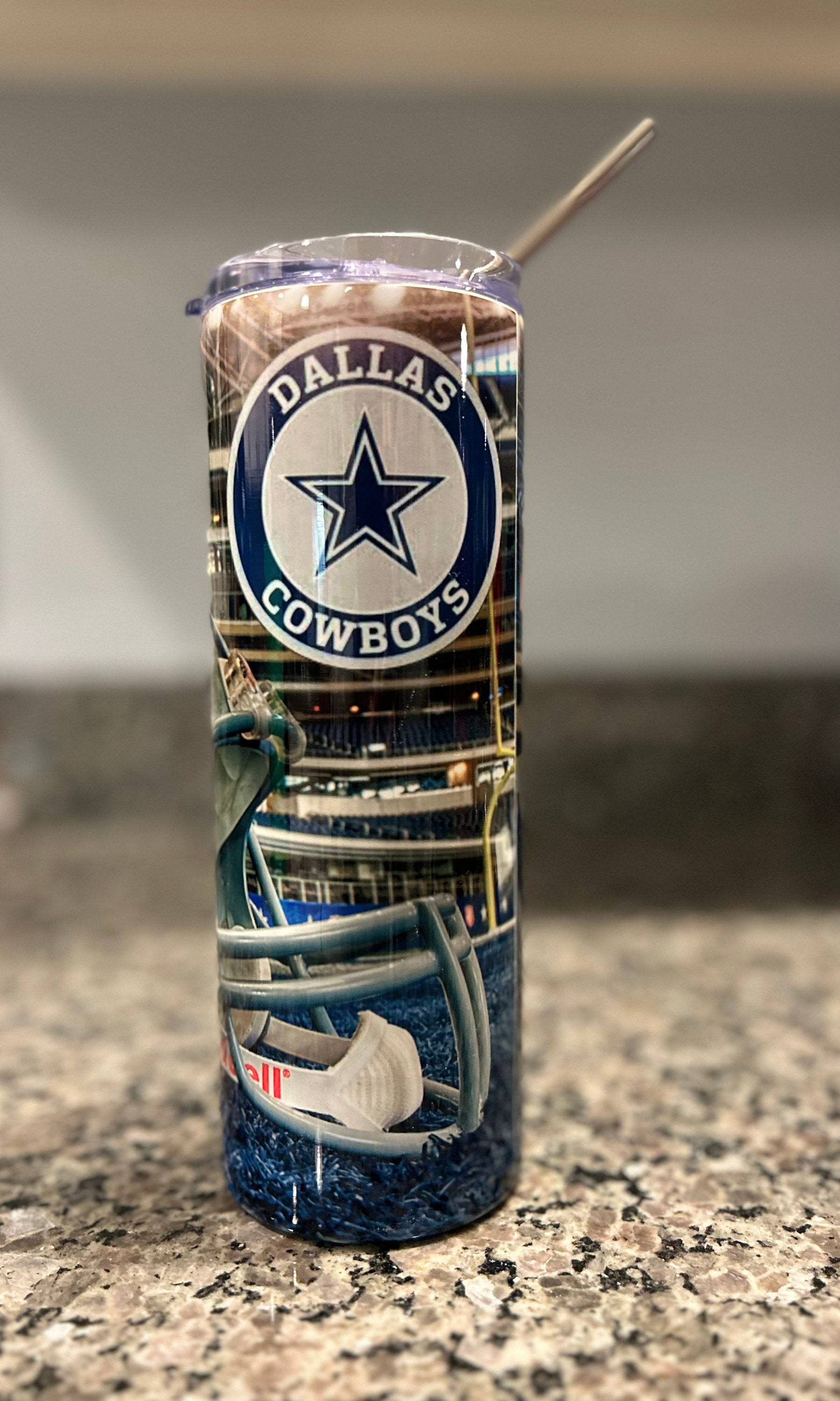 Dallas Cowboys 20 Oz Stainless Steel Skinny Tumbler - Etsy