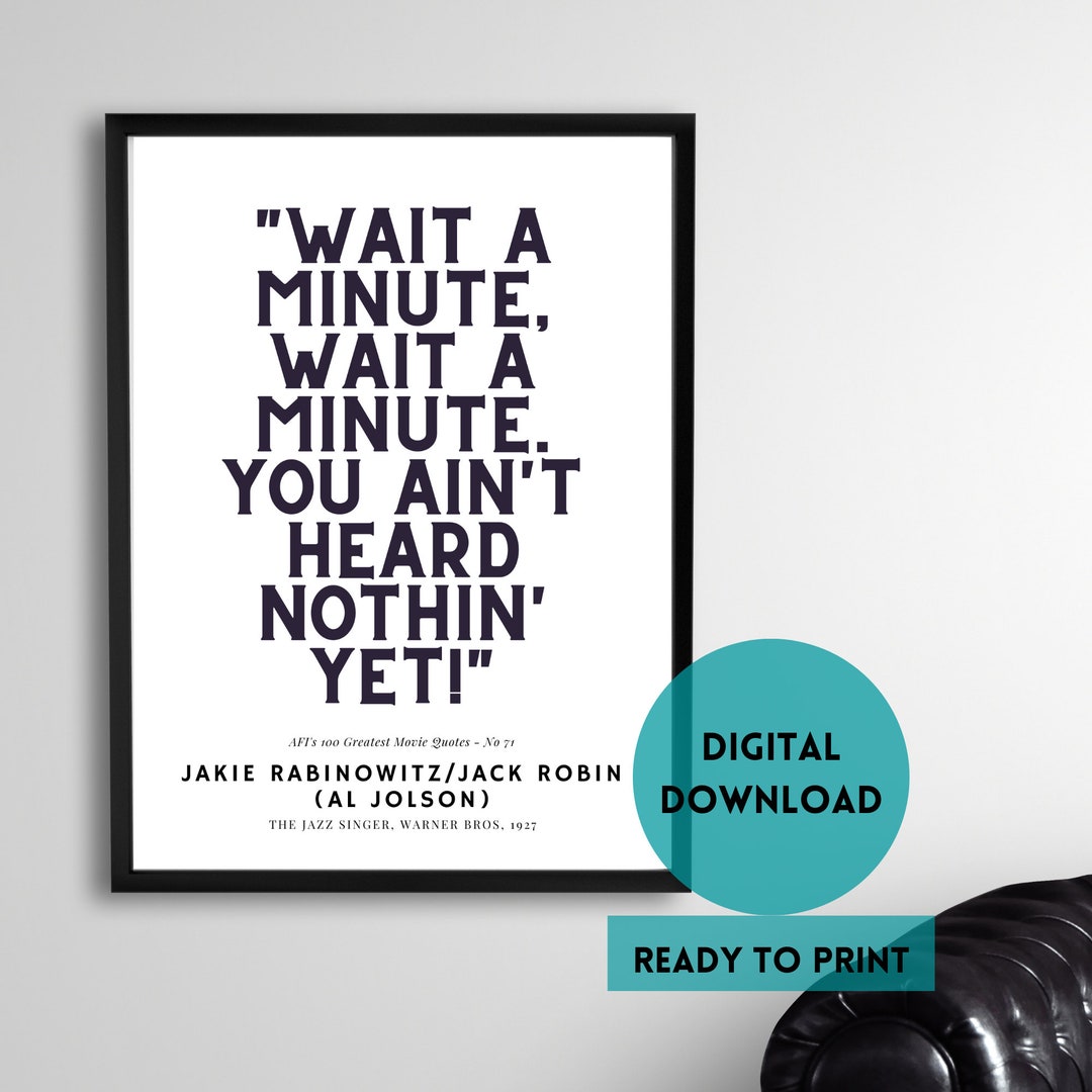 The Jazz Singer Print: Al Jolson, 1927 (Digitaler Download)