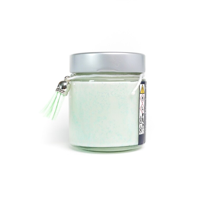 Book Candle BOOKISH SOY CANDLE Christmas gift In the Glow of the Northern Lights Storytime and Candles Scented Candle Glitter Candle Wintery