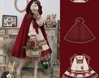 Little Red Riding Hood Costume Etsy