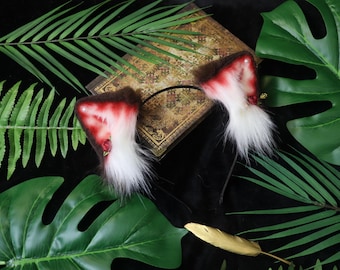 Faux Fur Cat Ears and Tail | Kawaii Cosplay Headband
