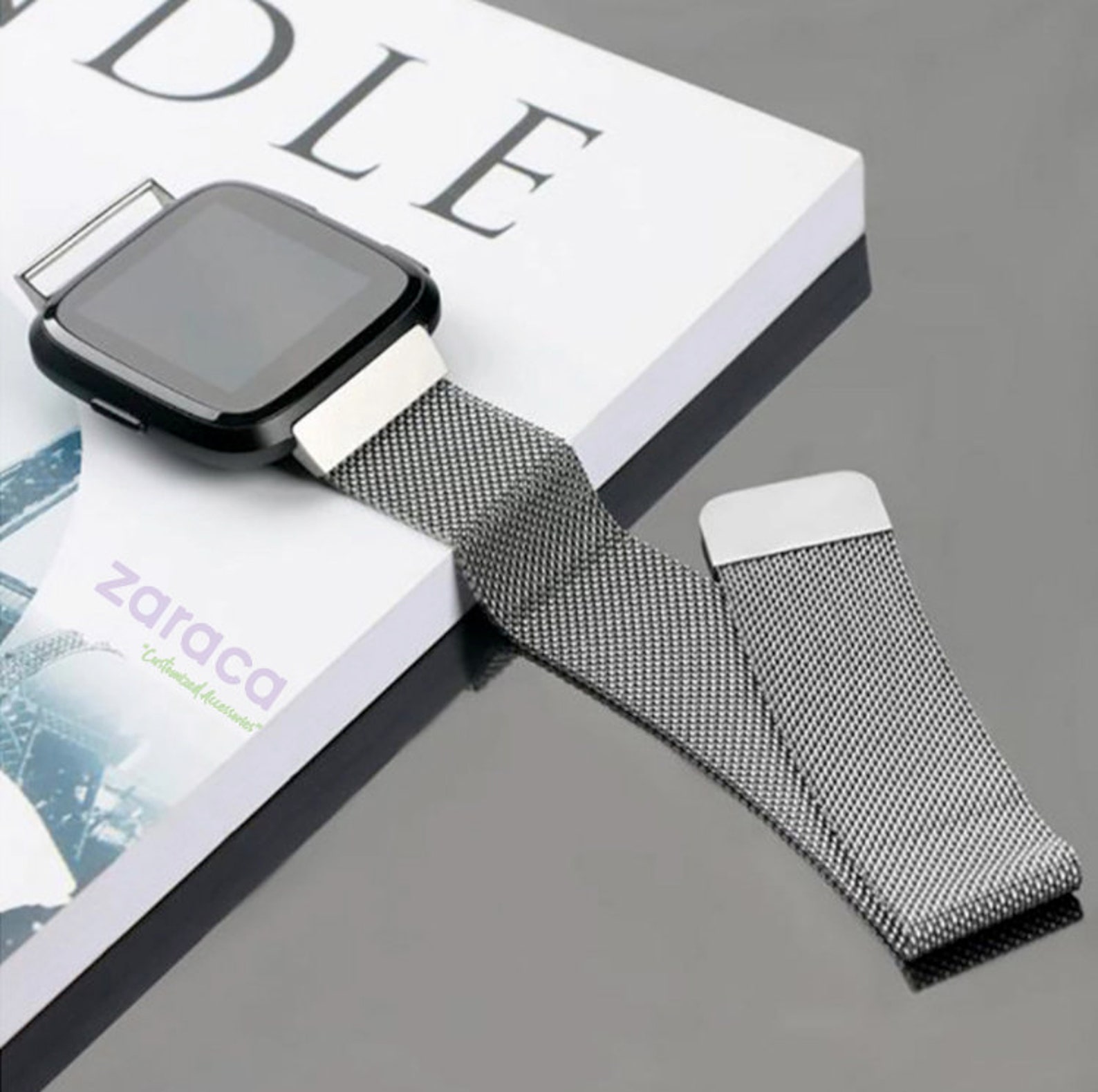 Custom Fitbit Versa Watch Band Fitbit Versa 2 Stainless Etsy