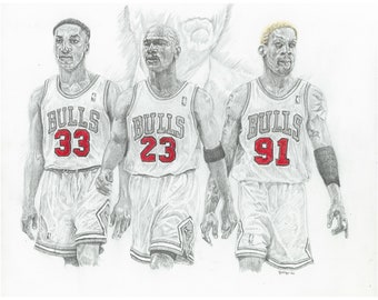 Chicago Bulls Last Dance Print