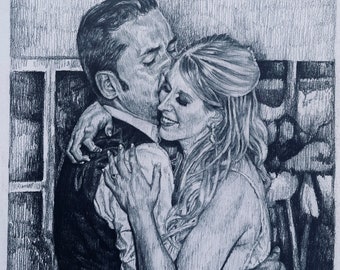 Wedding/anniversary portrait - custom