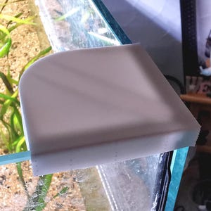 Aquarium cover, corner cover, 8 mm wall, aquaristics, aquarium accessories