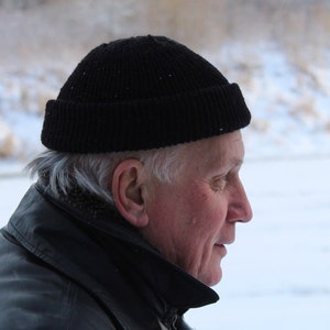 Fisherman Hat Men&#39;s hat Women&#39;s hat Trawler hat Docker cap Skullcap  Unisex hat Knit Accessories