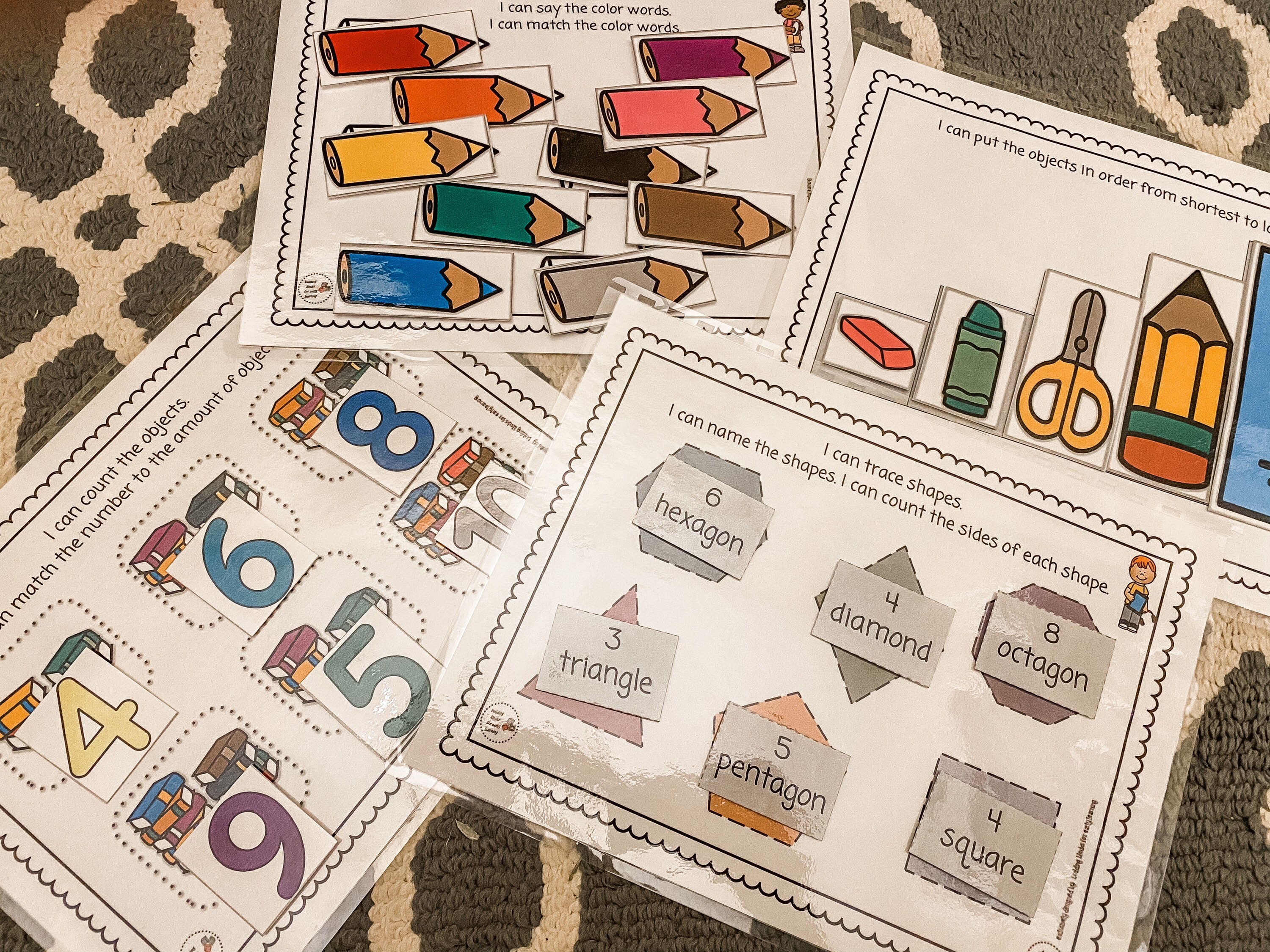 BUNDLE 2 Busy Books for Toddlers / Preschool | Etsy