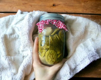 SOLD OUT - Ready Ship Pickled Fiddleheads - organic wild fiddlehead ferns pickles homemade fresh treats unique canned goods food gift