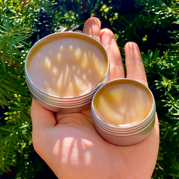 SOLD OUT - Do Not Puchase - Northern Wilderness Salve - Organic Nourishing Balm Wild Conifer Poplar Tree Resins skin conditions