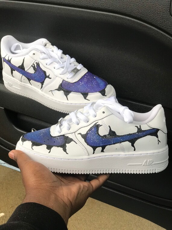 custom air force 1 galaxy